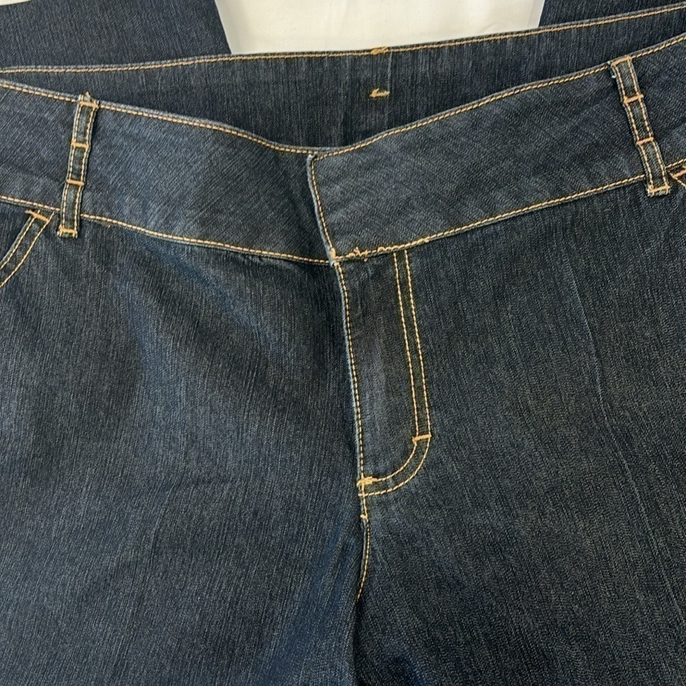 Bisou/Bisou Wide Leg Denim Capris Size 14 - Picture 3 of 9